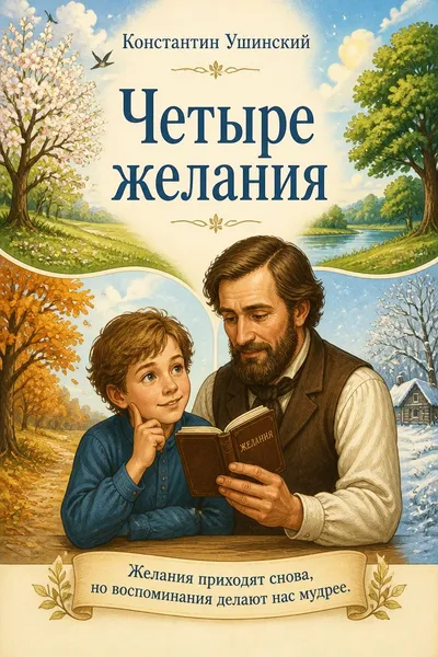 Четыре желания — обложка книги