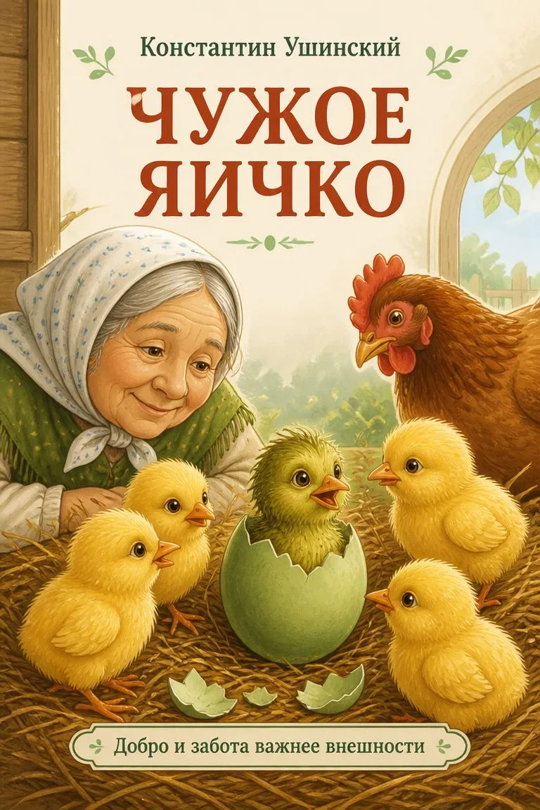 Чужое яичко — обложка книги