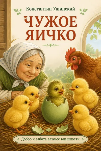 Чужое яичко — обложка книги