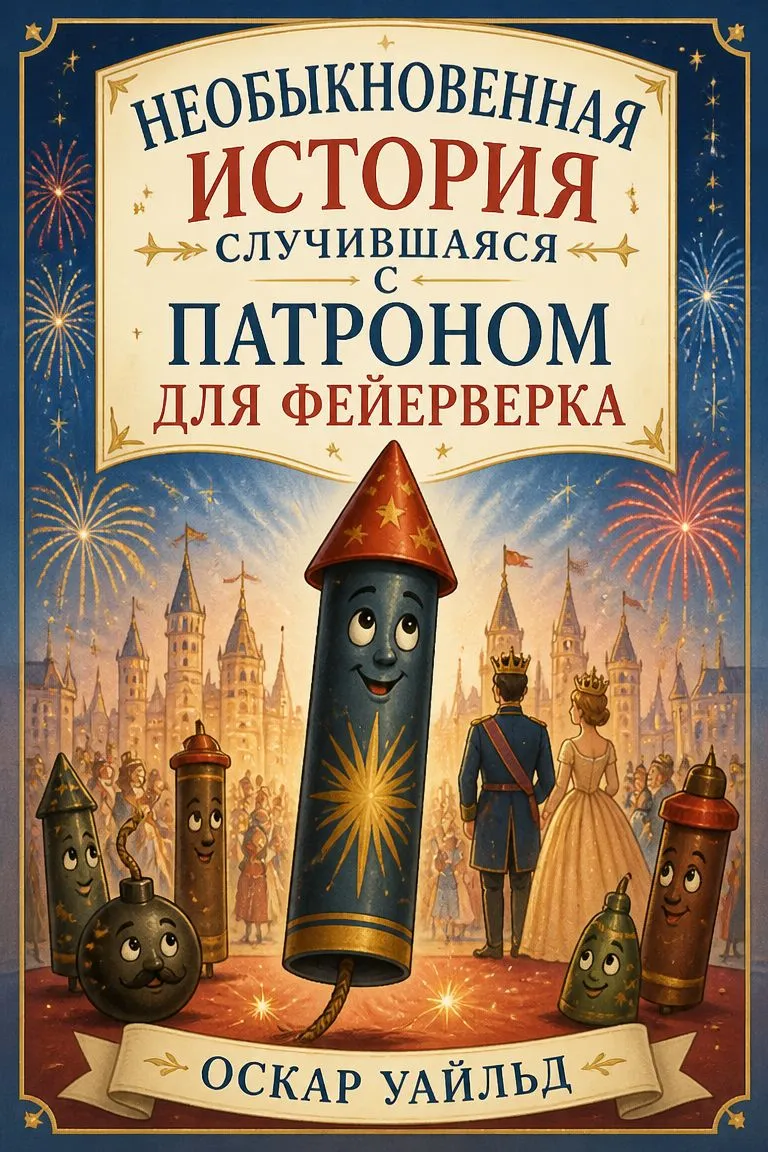 Необыкновенная история, случившаяся с патроном для фейерверка — обложка книги