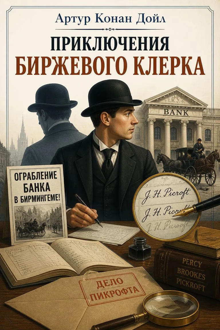 Приключения биржевого клерка — обложка книги