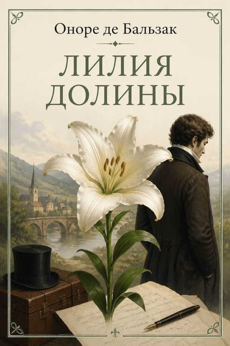 Лилия долины — обложка книги