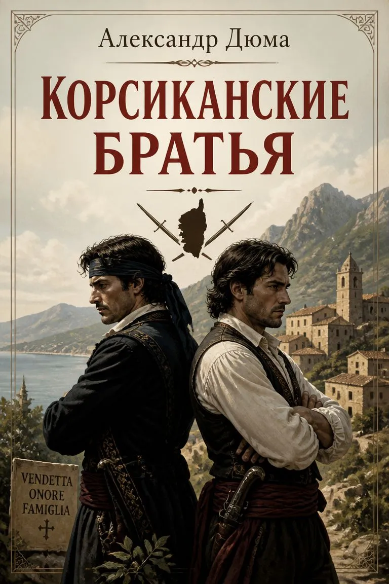 Корсиканские братья — обложка книги