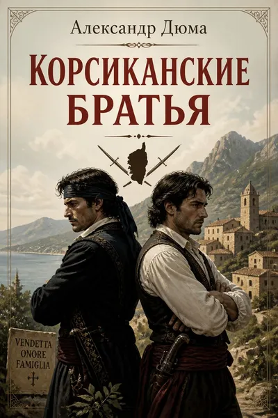 Корсиканские братья — обложка книги