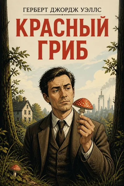 Красный гриб — обложка книги