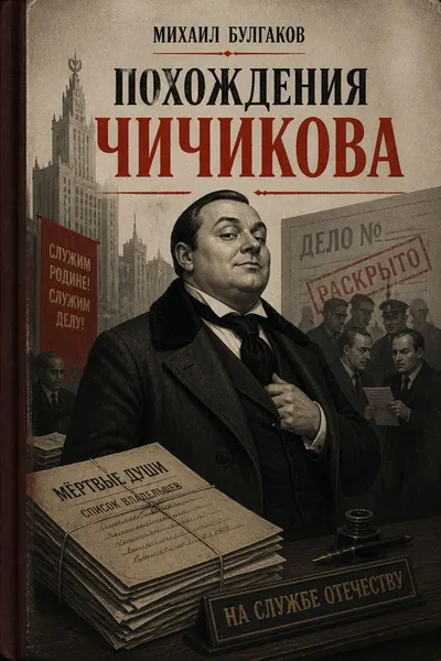Похождения Чичикова — обложка книги