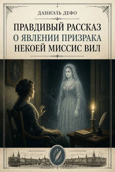 Правдивый рассказ о явлении призрака некоей миссис Вил — обложка книги