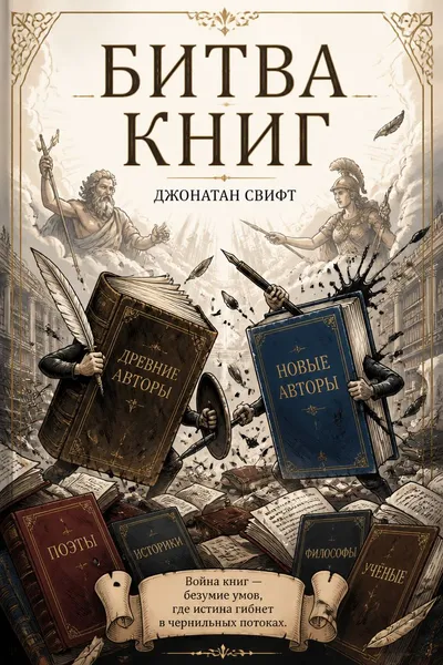 Битва книг — обложка книги