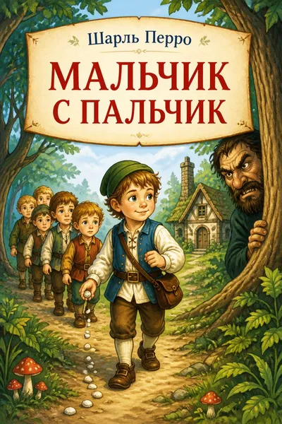 Мальчик с пальчик — обложка книги