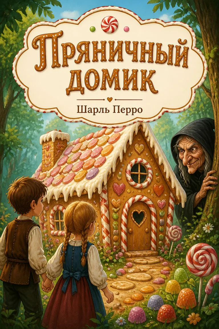 Пряничный домик — обложка книги
