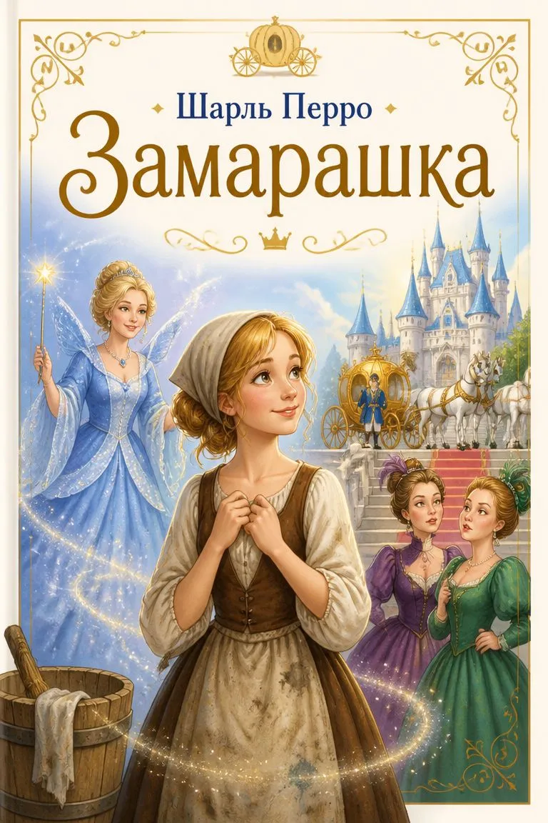 Замарашка — обложка книги