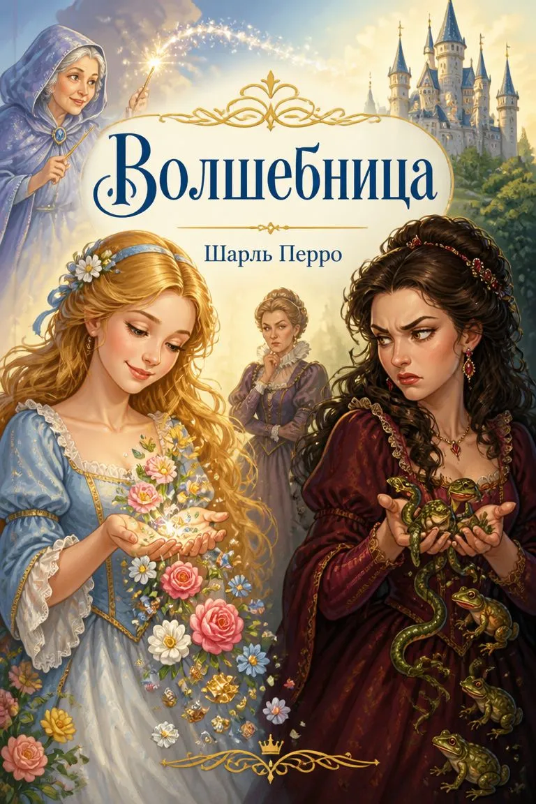 Волшебница — обложка книги