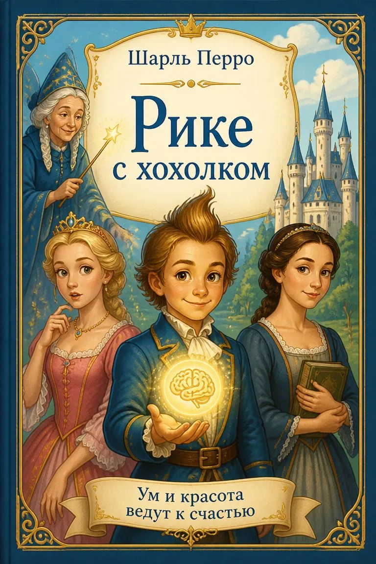 Рике с хохолком — обложка книги
