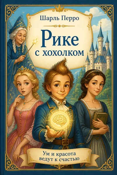 Рике с хохолком — обложка книги