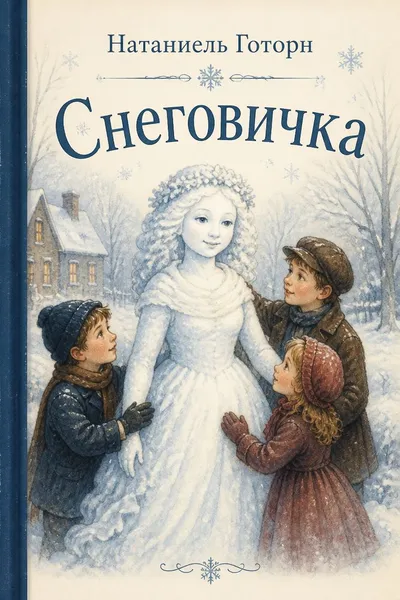 Снеговичка — обложка книги