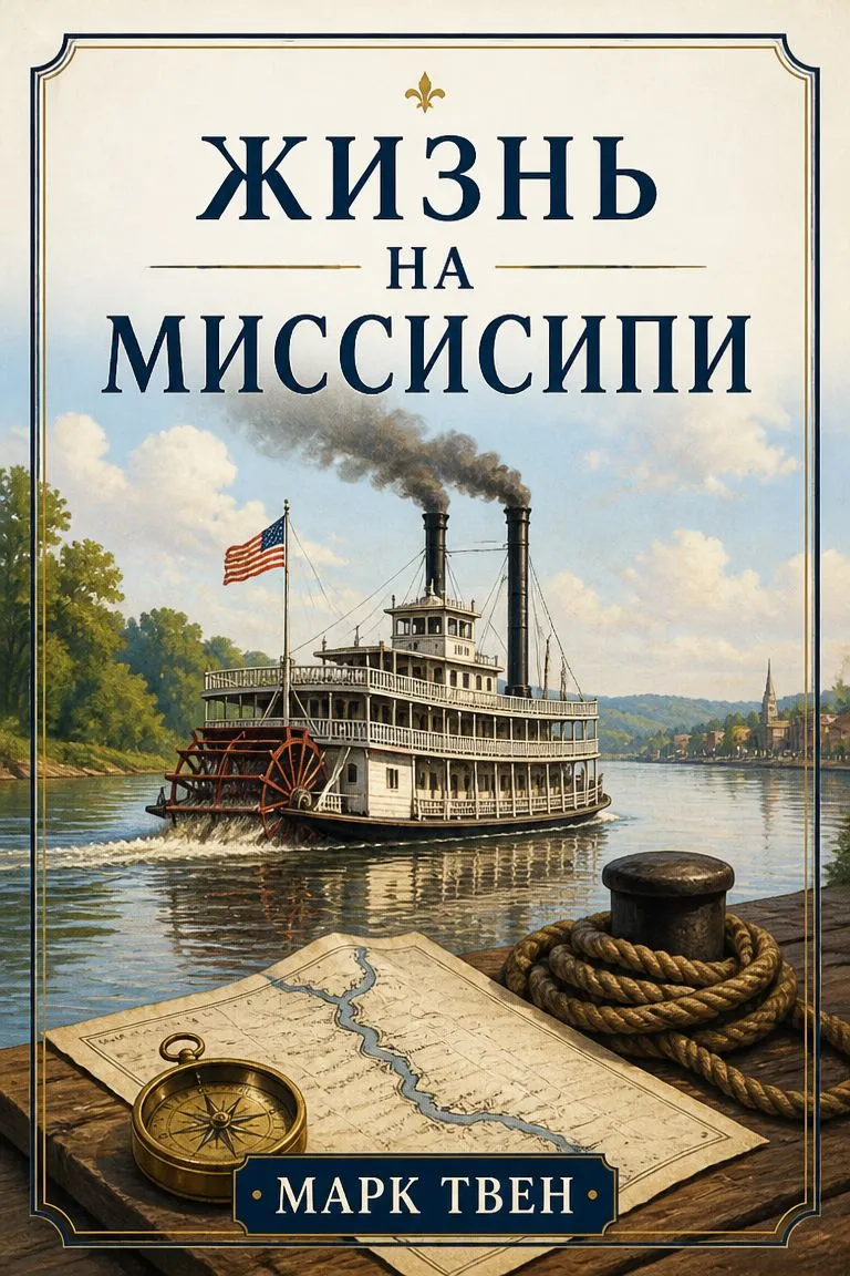 Жизнь на Миссисипи — обложка книги