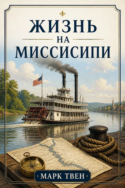 Жизнь на Миссисипи — обложка книги