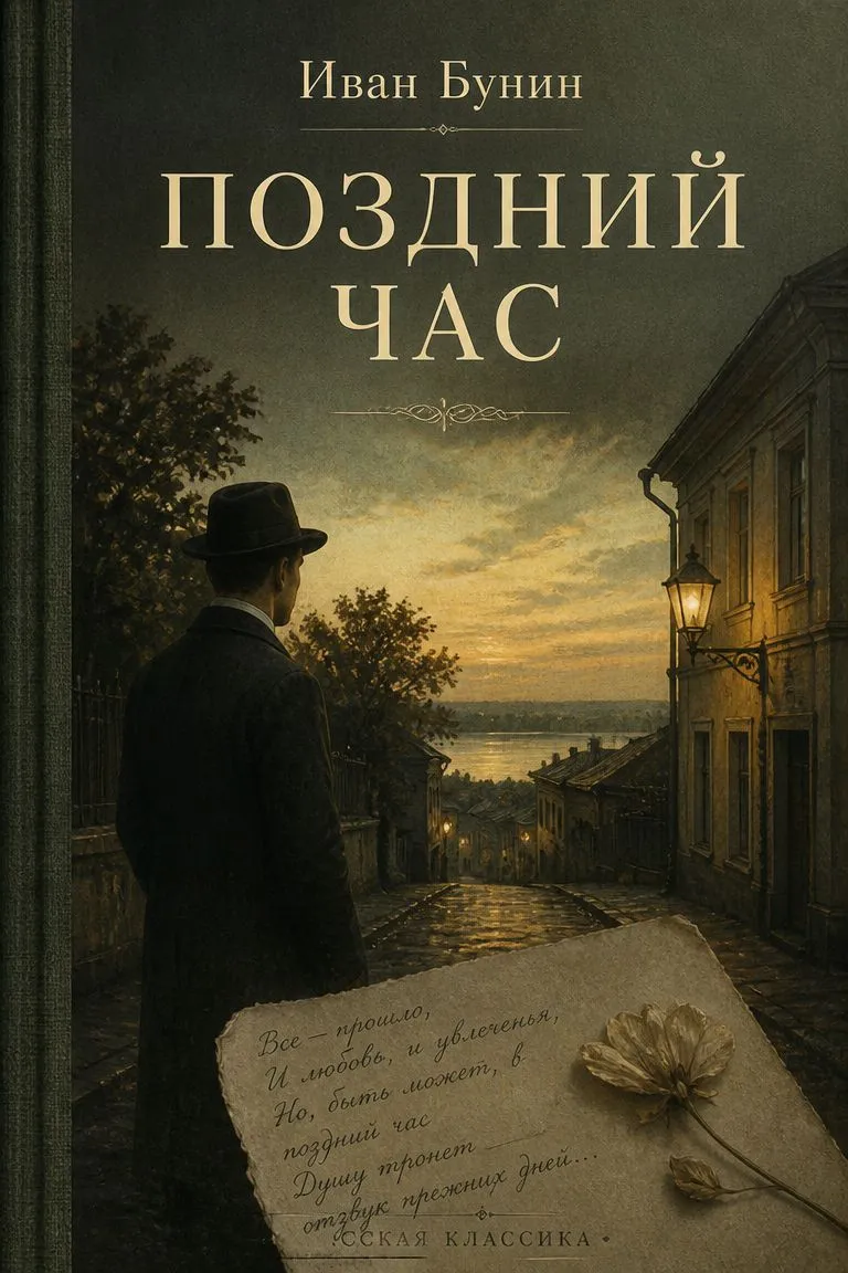 Поздний час — обложка книги