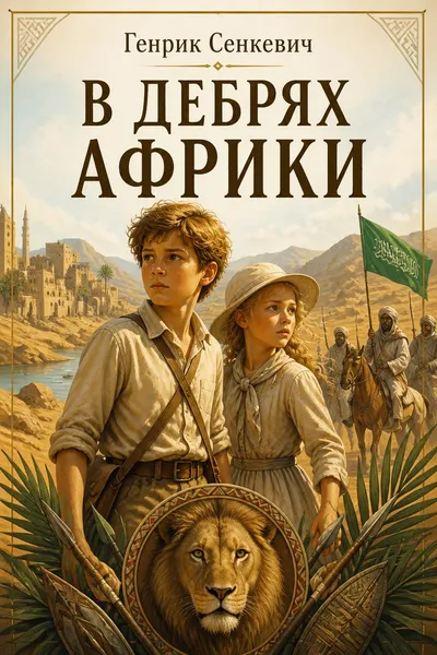 В дебрях Африки — обложка книги