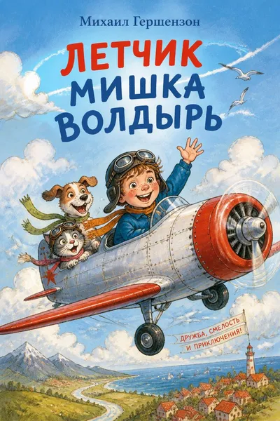 Летчик Мишка Волдырь — обложка книги