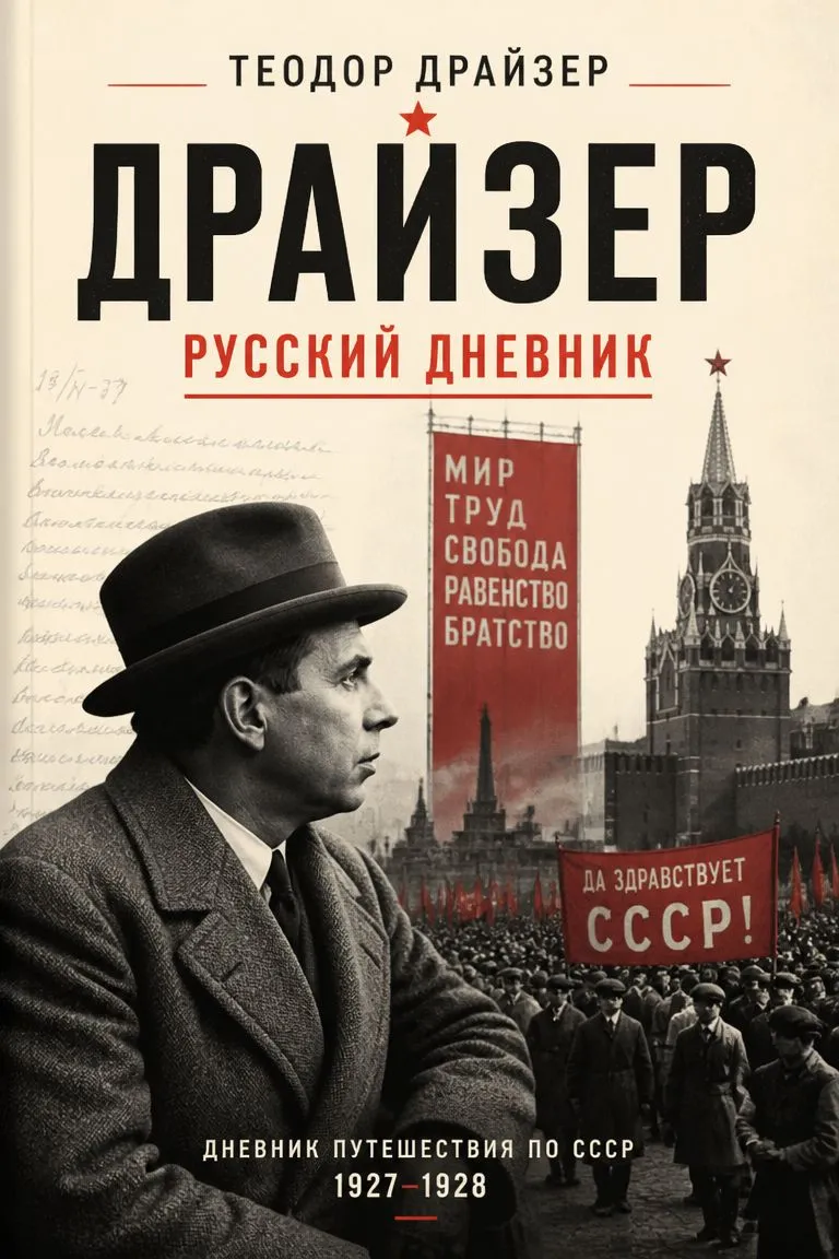 Драйзер. Русский дневник — обложка книги
