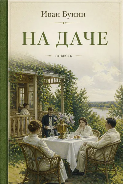 На даче — обложка книги