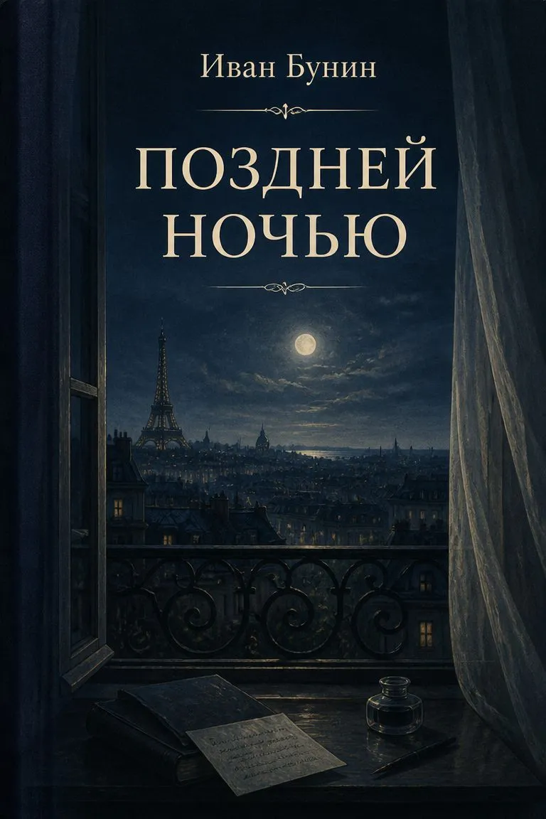 Поздней ночью — обложка книги