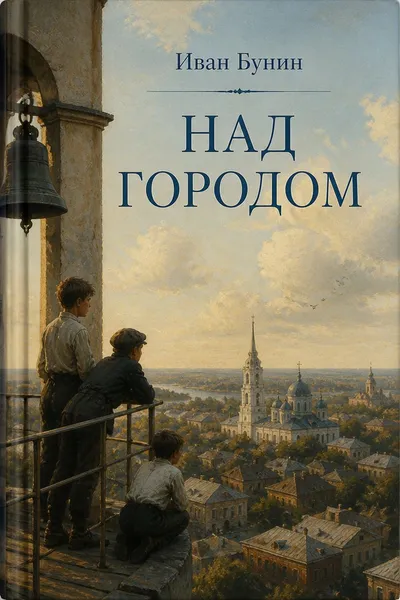 Над городом — обложка книги