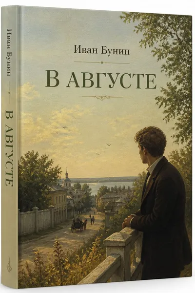В августе — обложка книги