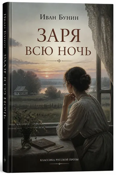 Заря всю ночь — обложка книги