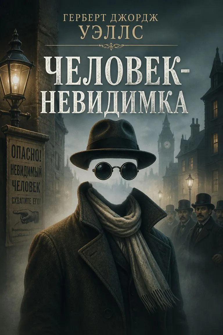 Человек-невидимка — обложка книги