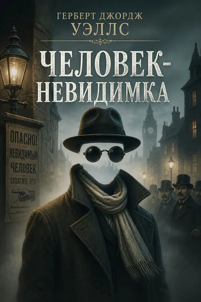 Человек-невидимка — обложка книги