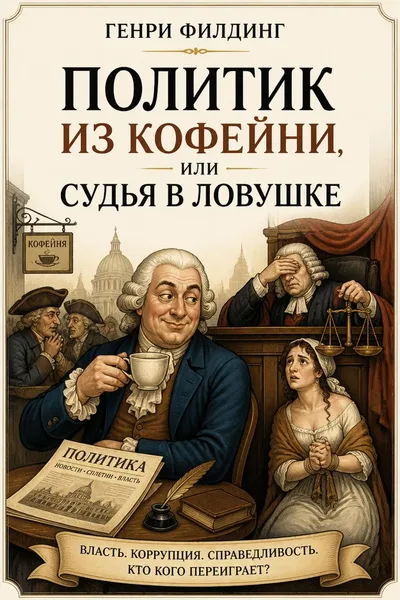 Политик из кофейни, или судья в ловушке — обложка книги