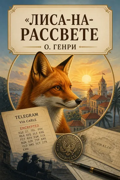 «Лиса-на-рассвете» — обложка книги