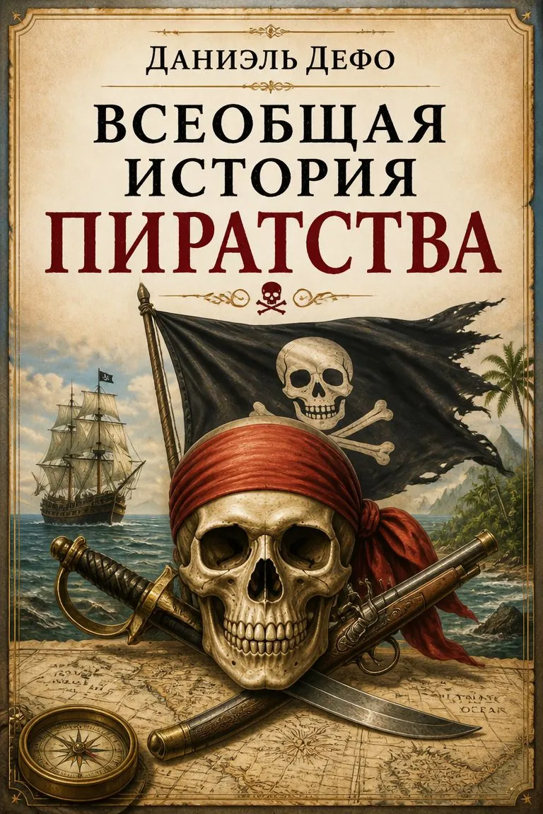 Всеобщая история пиратства — обложка книги