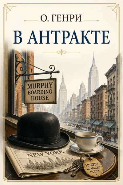 В антракте — обложка книги