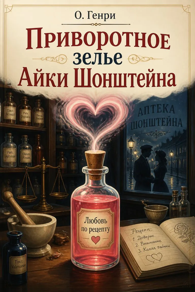 Приворотное зелье Айки Шонштейна — обложка книги