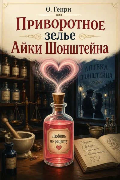 Приворотное зелье Айки Шонштейна — обложка книги