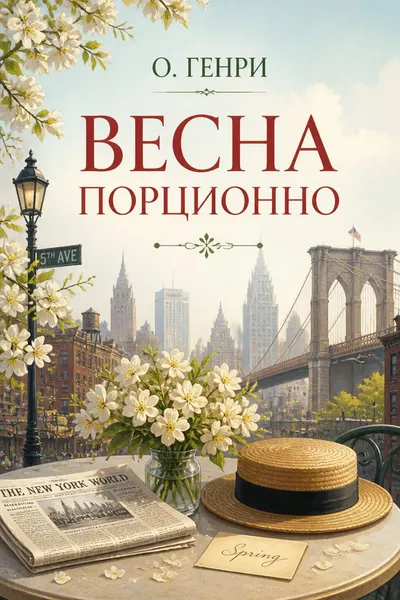 Весна порционно — обложка книги