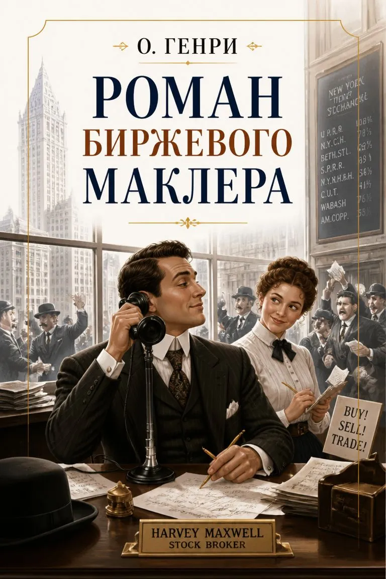 Роман биржевого маклера — обложка книги