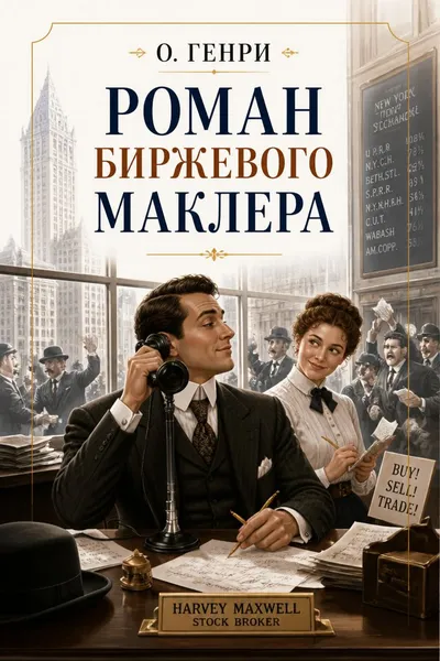 Роман биржевого маклера — обложка книги