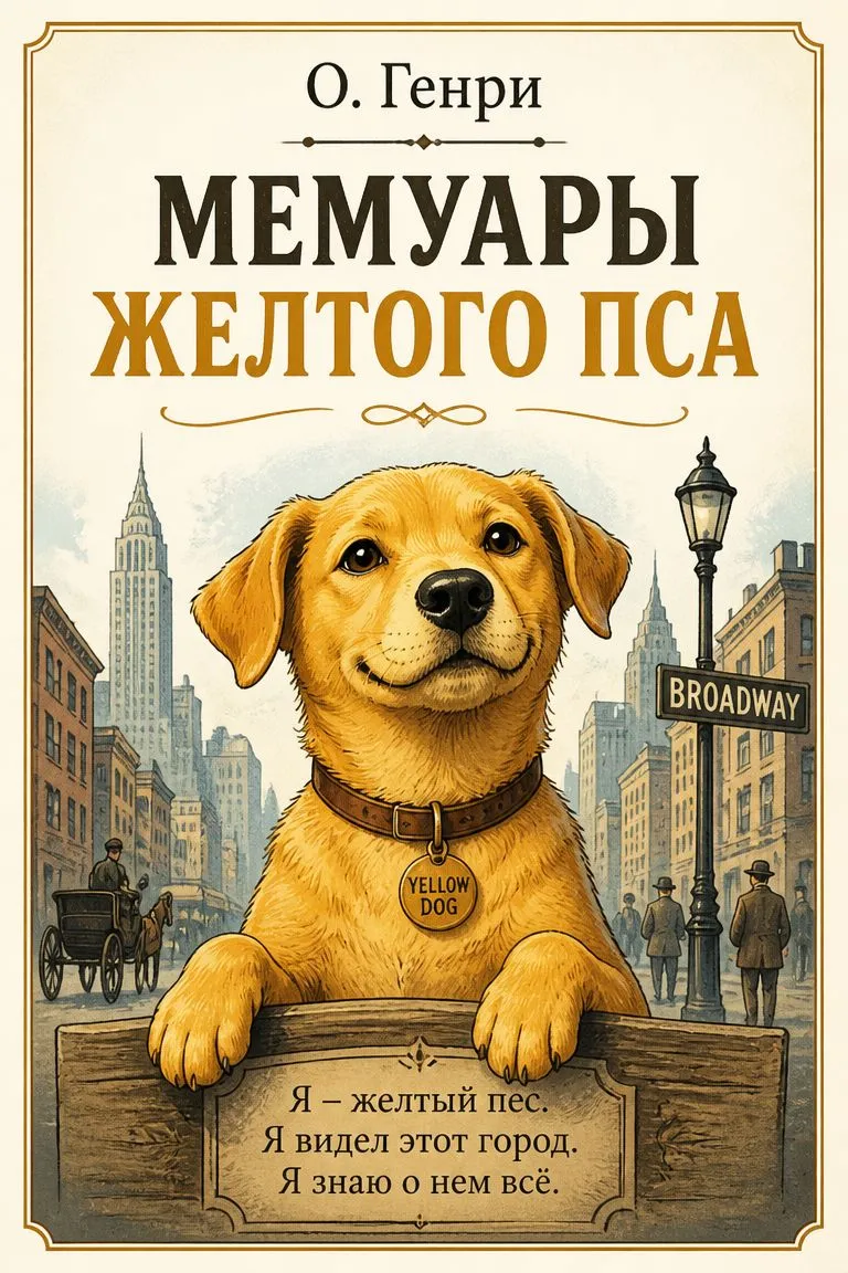 Мемуары желтого пса — обложка книги