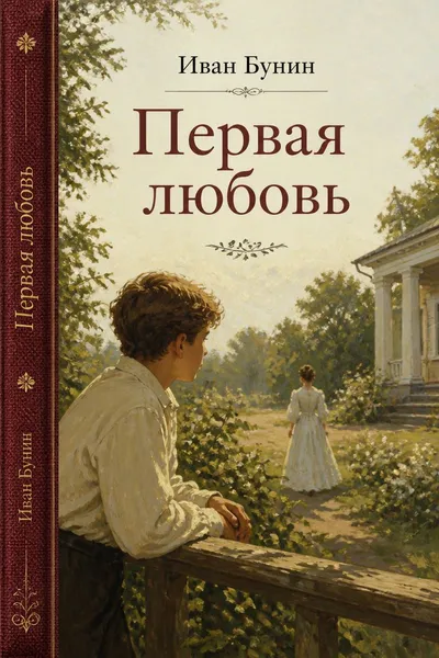 Первая любовь — обложка книги