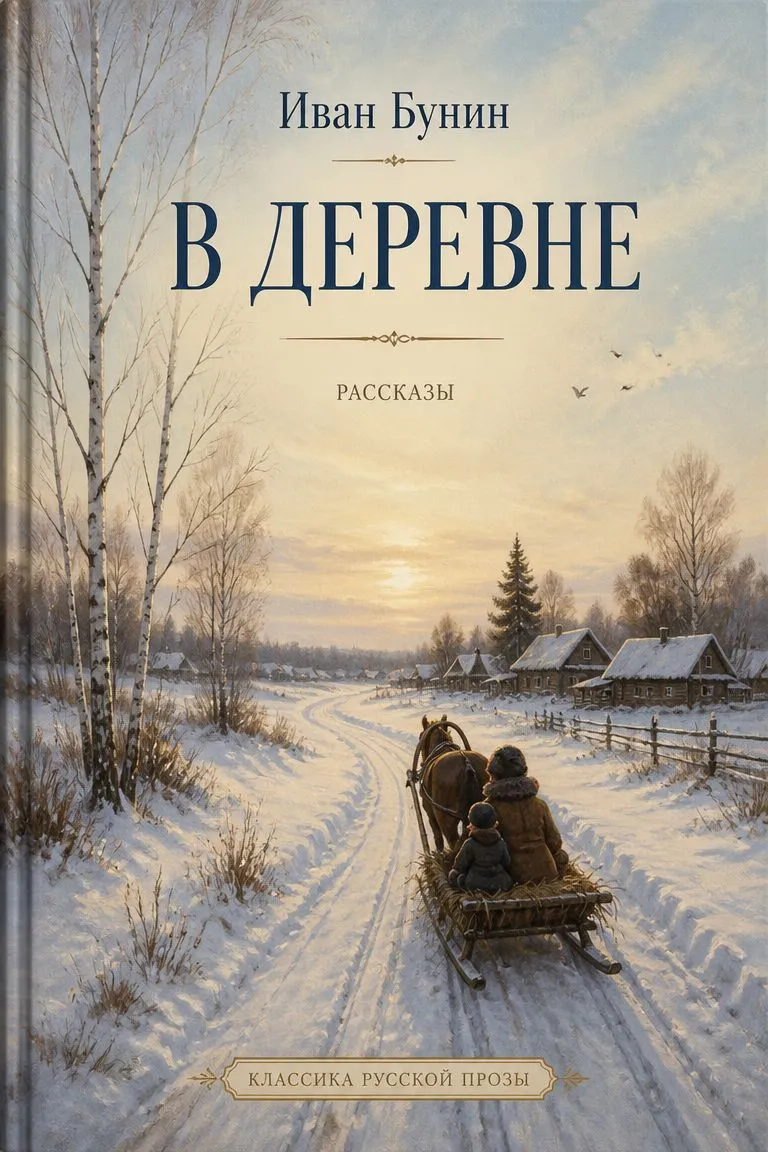В деревне — обложка книги