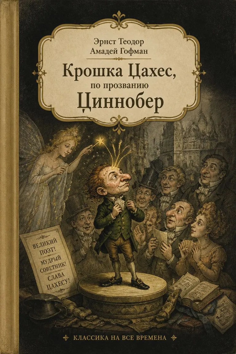Крошка Цахес, по прозванию Циннобер — обложка книги