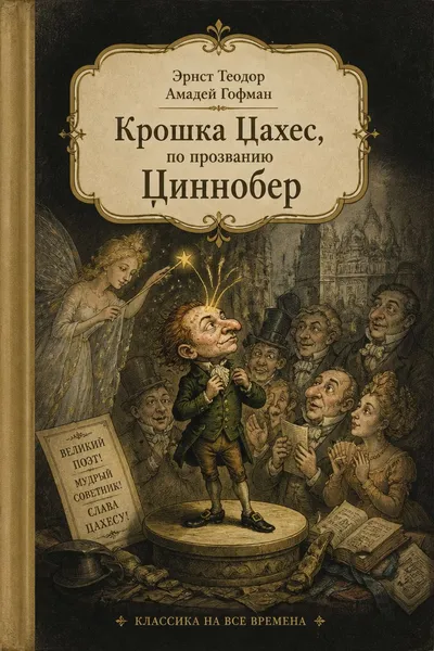 Крошка Цахес, по прозванию Циннобер — обложка книги