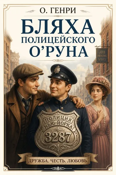 Бляха полицейского О’Руна — обложка книги