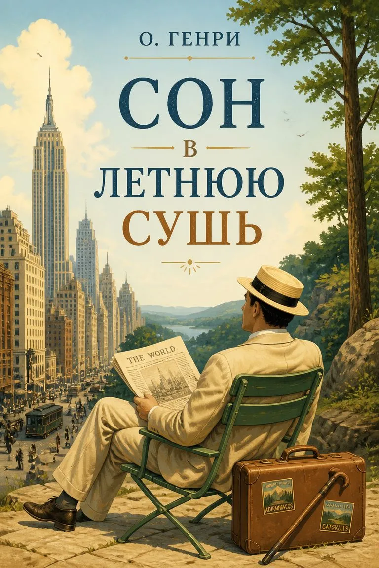 Сон в летнюю сушь — обложка книги