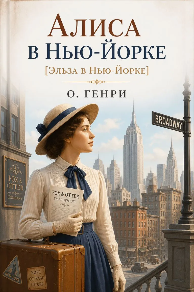 Алиса в Нью-Йорке [Эльза в Нью-Йорке] — обложка книги