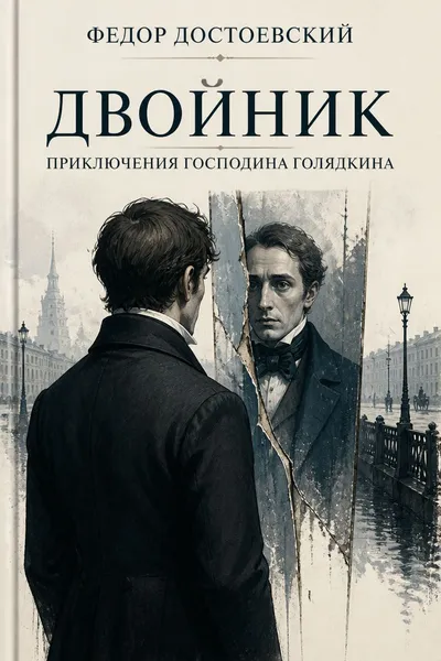 Двойник. Приключения господина Голядкина — обложка книги